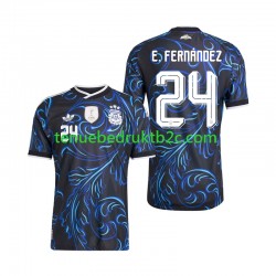 Uitshirt Argentinië Enzo Fernandez 24 Mannen WK 2026 S-S