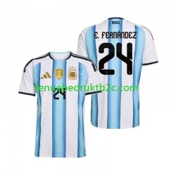 Thuisshirt Argentinië Enzo Fernandez 24 Mannen WK 2026 S-S
