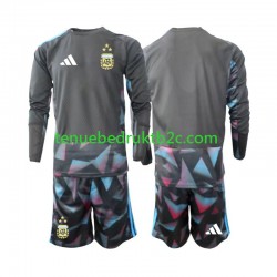 Thuisshirt Argentinië Keeper Voetbalteneu Kinderen WK 2026 L-S