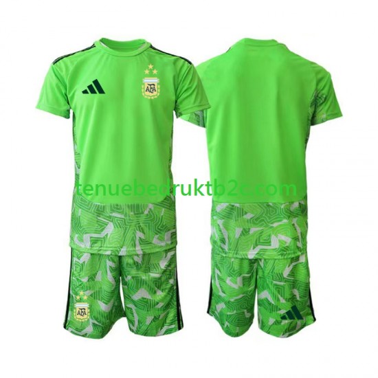 3de shirt Argentinië Keeper Voetbalteneu Kinderen WK 2026 S-S