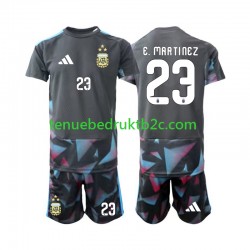 Thuisshirt Argentinië Keeper Emiliano Martinez 23 Voetbalteneu Kinderen WK 2026 S-S