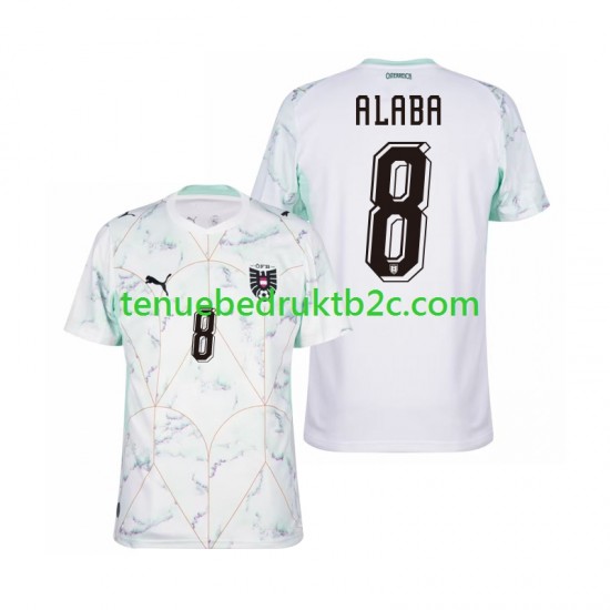 Uitshirt Oostenrijk David Alaba 8 Mannen WK 2026 S-S