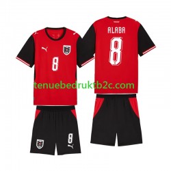 Thuisshirt Oostenrijk David Alaba 8 Voetbalteneu Kinderen WK 2026 S-S