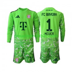 Thuisshirt FC Bayern München Keeper Manuel Neuer 1 Voetbalteneu Kinderen 2026-27 L-S