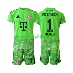 Thuisshirt FC Bayern München Keeper Manuel Neuer 1 Voetbalteneu Kinderen 2026-27 S-S