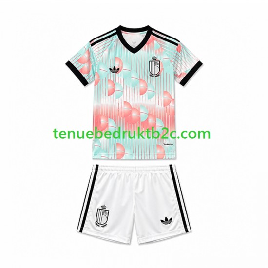 Uitshirt België Voetbalteneu Kinderen WK 2026 S-S