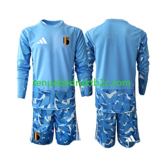 Thuisshirt België Keeper Voetbalteneu Kinderen WK 2026 L-S
