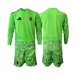 3de shirt België Keeper Voetbalteneu Kinderen WK 2026 L-S