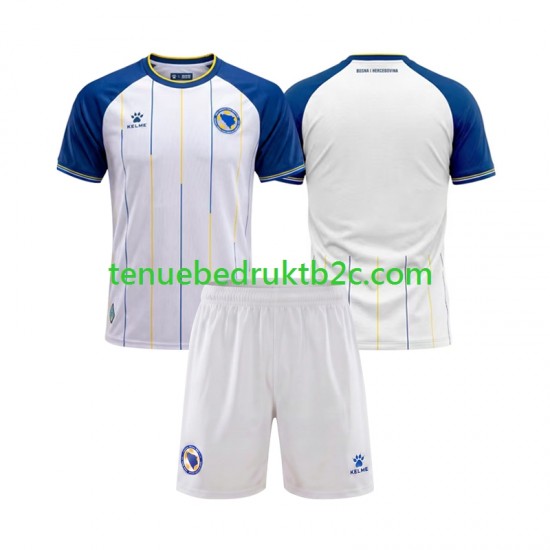 Uitshirt Bosnië-Herzegovina Voetbalteneu Kinderen WK 2026 S-S