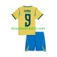 Thuisshirt Brazilië Matheus Cunha 9 Chidlren WK 2026 S-S