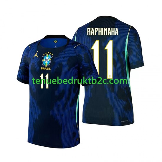 Uitshirt Brazilië Raphinha 11 Mannen WK 2026 S-S