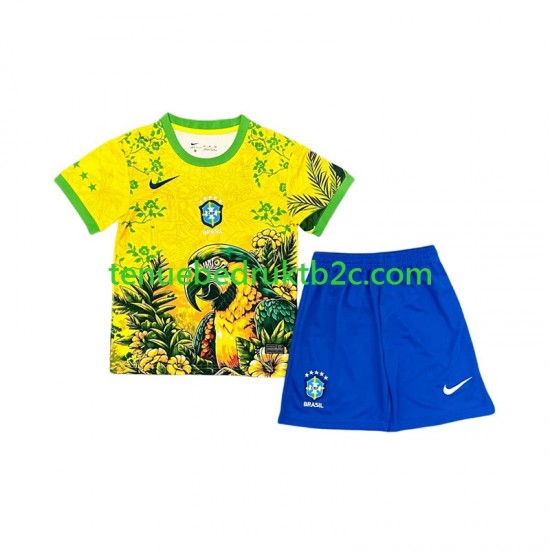 Thuisshirt Brazilië Special Voetbalteneu Kinderen 2026 S-S