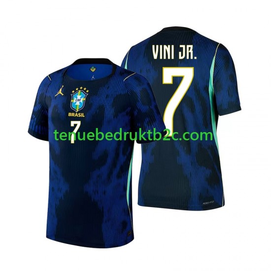 Uitshirt Brazilië Vinicius Junior 7 Mannen WK 2026 S-S