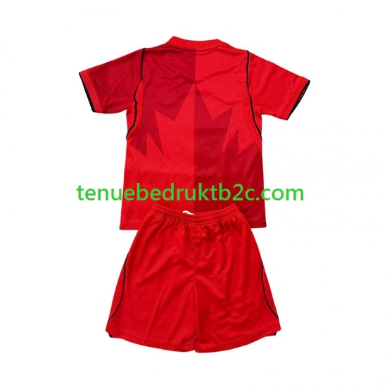 Thuisshirt Canada Voetbalteneu Kinderen WK 2026 S-S