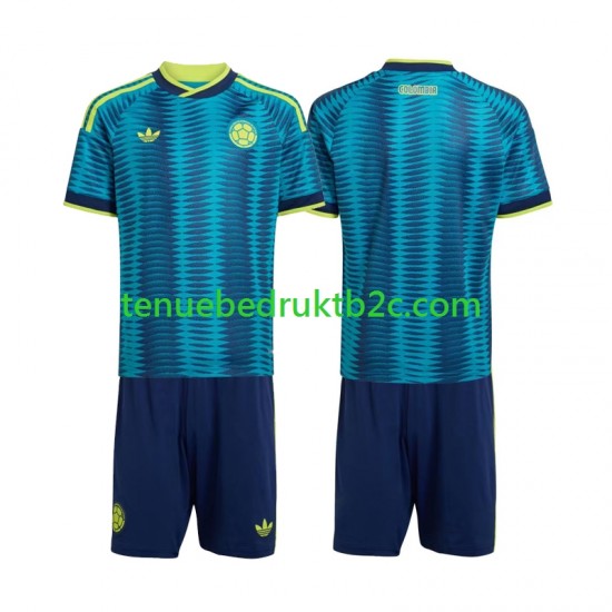 Uitshirt Colombia Voetbalteneu Kinderen WK 2026 S-S