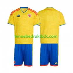 Thuisshirt Colombia Voetbalteneu Kinderen WK 2026 S-S