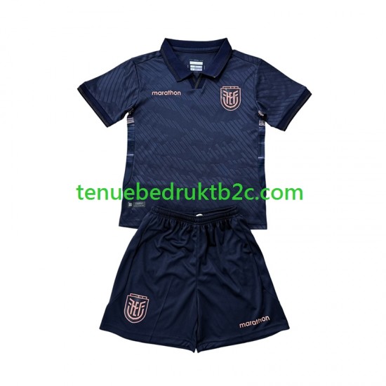 Uitshirt Ecuador Voetbalteneu Kinderen WK 2026 S-S
