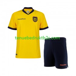 Thuisshirt Ecuador Voetbalteneu Kinderen WK 2026 S-S
