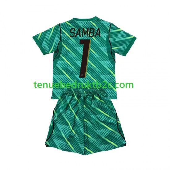 3de shirt Frankrijk Keeper Brice Samba 1 Voetbalteneu Kinderen WK 2026 S-S