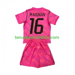 Uitshirt Frankrijk Keeper Mike Maignan 16 Voetbalteneu Kinderen WK 2026 S-S