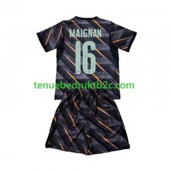 Thuisshirt Frankrijk Keeper Mike Maignan 16 Voetbalteneu Kinderen WK 2026 S-S
