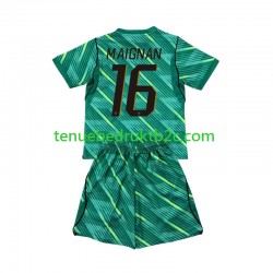 3de shirt Frankrijk Keeper Mike Maignan 16 Voetbalteneu Kinderen WK 2026 S-S