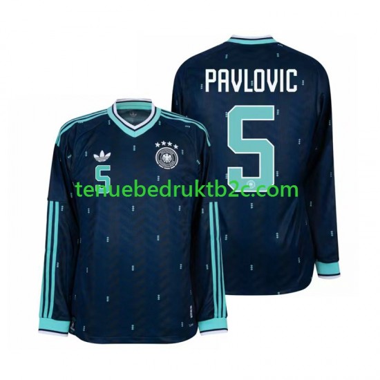 Uitshirt Duitsland Aleksandar Pavlovic 5 Mannen WK 2026 L-S