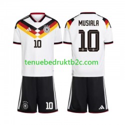 Thuisshirt Duitsland Jamal Musiala 10 Voetbalteneu Kinderen WK 2026 S-S