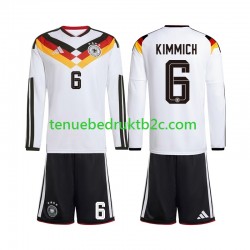 Thuisshirt Duitsland Joshua Kimmich 6 Voetbalteneu Kinderen WK 2026 L-S