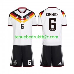 Thuisshirt Duitsland Joshua Kimmich 6 Voetbalteneu Kinderen WK 2026 S-S