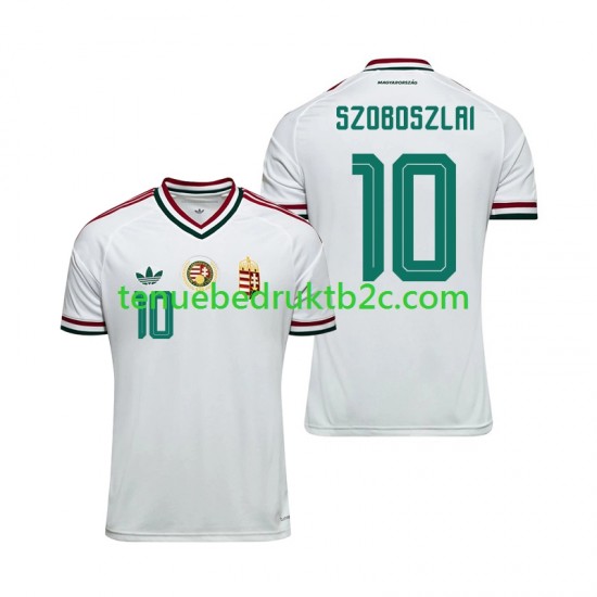 Uitshirt Hongarije Dominik Szoboszlai 10 Mannen WK 2026 S-S