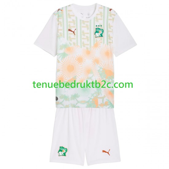 Uitshirt Ivoorkust Voetbalteneu Kinderen WK 2026 S-S