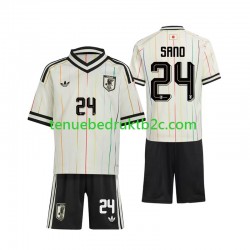 Uitshirt Japan Kaishu Sano 24 Voetbalteneu Kinderen WK 2026 S-S