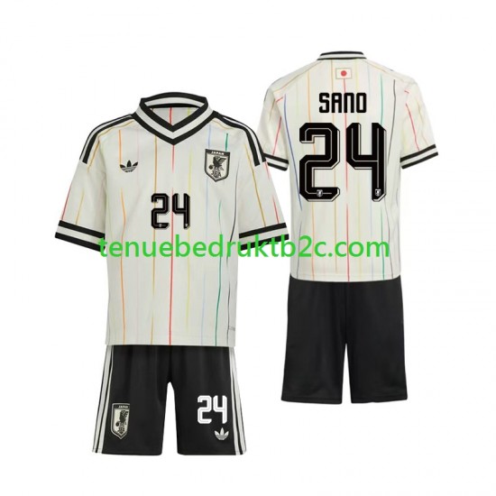 Uitshirt Japan Kaishu Sano 24 Voetbalteneu Kinderen WK 2026 S-S