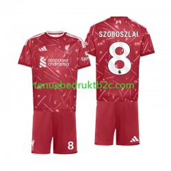 Thuisshirt Liverpool Dominik Szoboszlai 8 Voetbalteneu Kinderen 2026-27 S-S