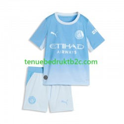 Thuisshirt Manchester City Voetbalteneu Kinderen 2026-27 S-S