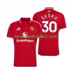 Thuisshirt Manchester United Benjamin Sesko 30 Mannen 2026-27 S-S