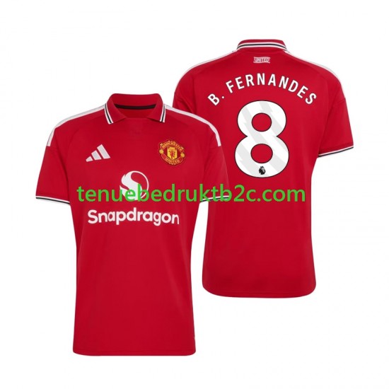 Thuisshirt Manchester United Bruno Fernandes 8 Mannen 2026-27 S-S