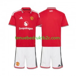 Thuisshirt Manchester United Voetbalteneu Kinderen 2026-27 S-S