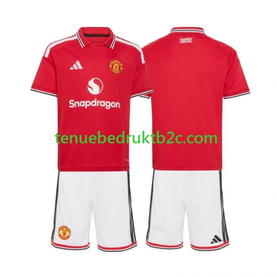 Thuisshirt Manchester United Voetbalteneu Kinderen 2026-27 S-S