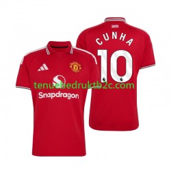 Thuisshirt Manchester United Matheus Cunha 10 Mannen 2026-27 S-S
