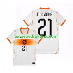 Uitshirt Nederland Frenkie de Jong 21 Mannen WK 2026 S-S