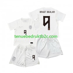 3de shirt Noorwegen Braut Haaland 9 Voetbalteneu Kinderen WK 2026 S-S