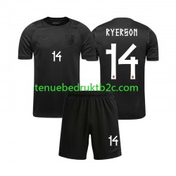 Uitshirt Noorwegen Julian Ryerson 14 Voetbalteneu Kinderen WK 2026 S-S