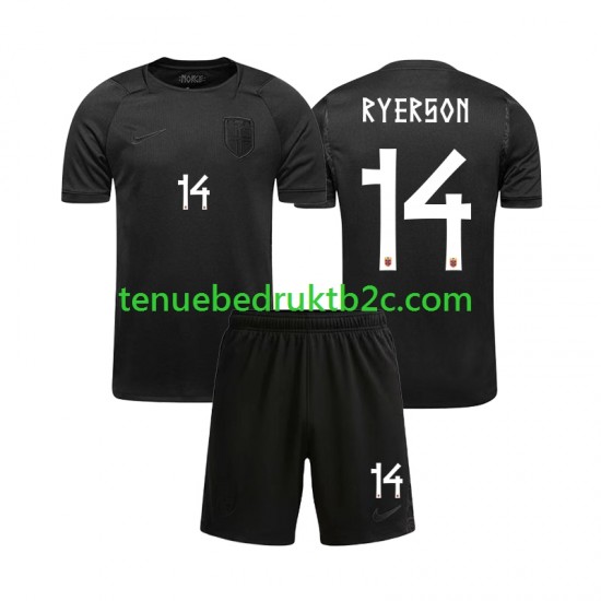Uitshirt Noorwegen Julian Ryerson 14 Voetbalteneu Kinderen WK 2026 S-S