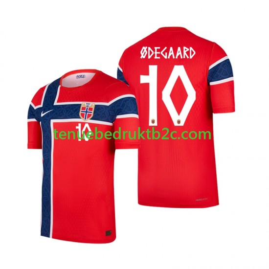 Thuisshirt Noorwegen Martin Odegaard 10 Mannen WK 2026 S-S