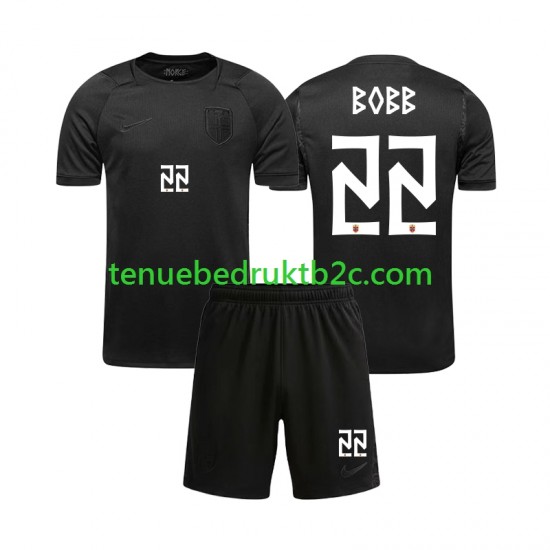 Uitshirt Noorwegen Oscar Bobb 22 Voetbalteneu Kinderen WK 2026 S-S