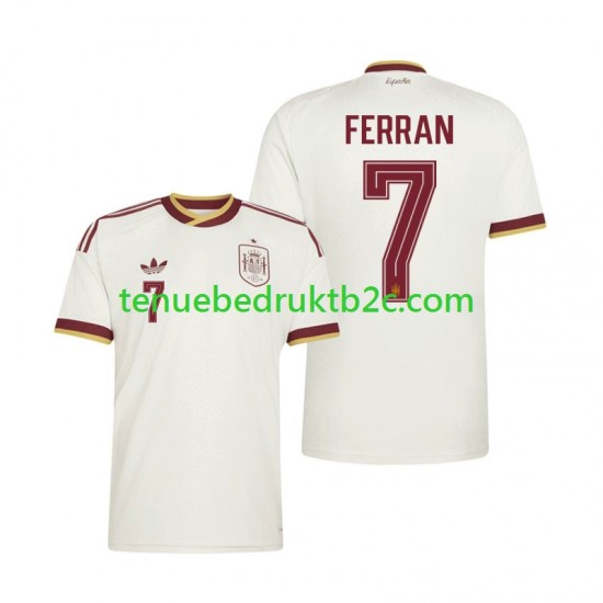 Uitshirt Spanje Ferran Torres 7 Mannen WK 2026 S-S