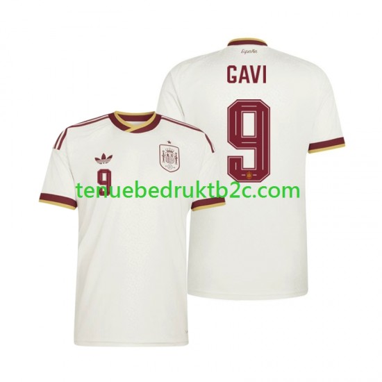 Uitshirt Spanje Gavi 9 Mannen WK 2026 S-S