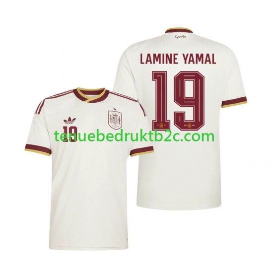 Uitshirt Spanje Lamine Yamal 19 Mannen WK 2026 S-S